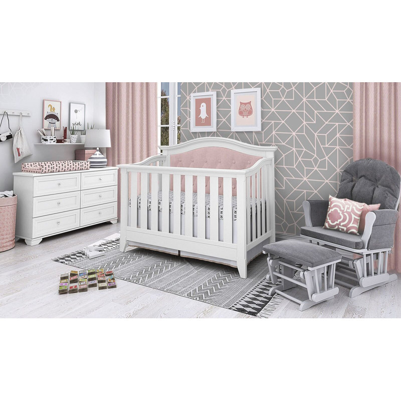 Three Posts Baby & Kids Essex 4in1 Convertible Crib & Reviews Wayfair